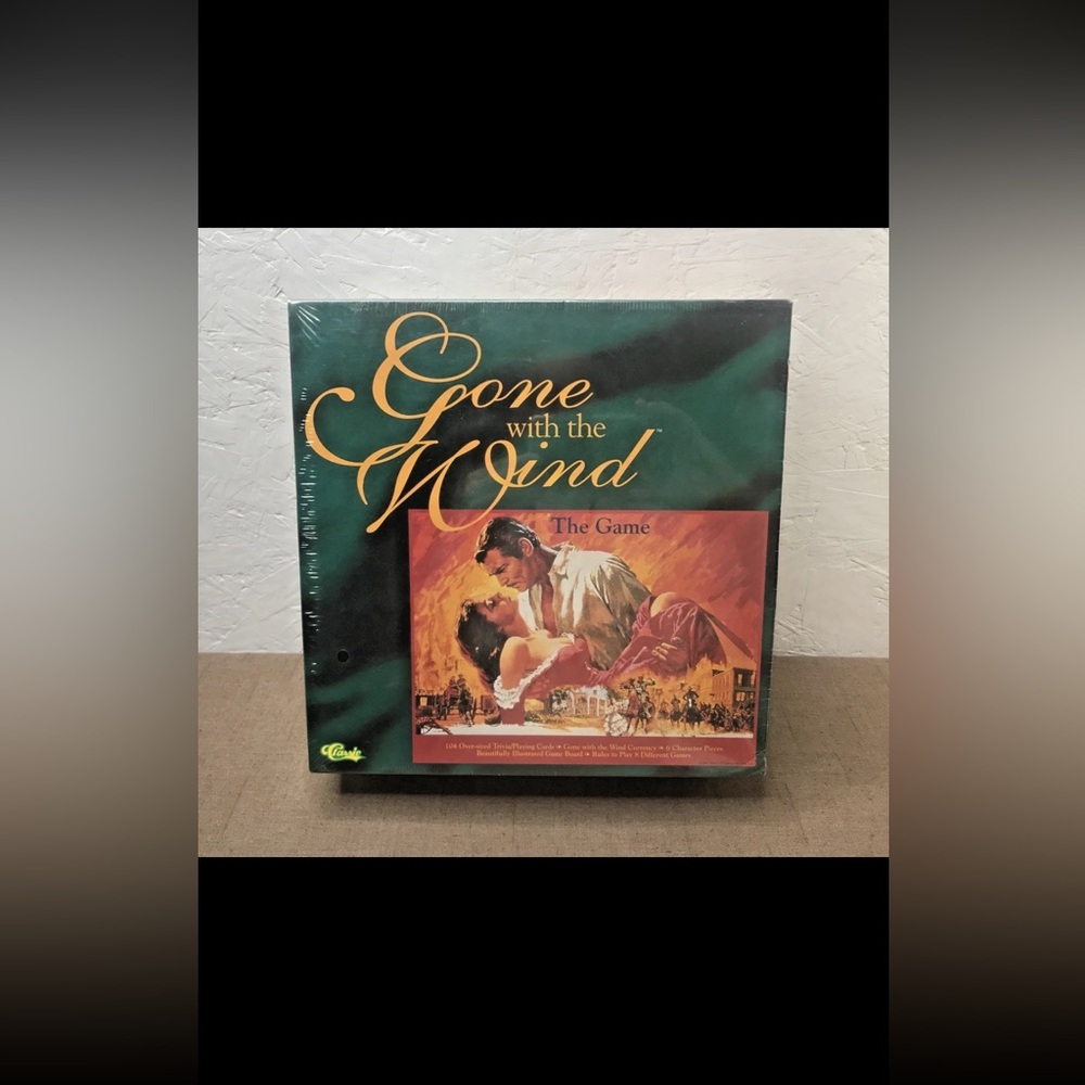Factory Sealed Vintage 1993 Gone with the Wind 8-in-1 Board Game Made in USA